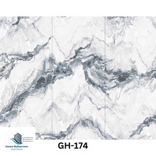 Load image into Gallery viewer, HD Wall Board: 3D Continuous Pattern High Gloss PET Marble Series