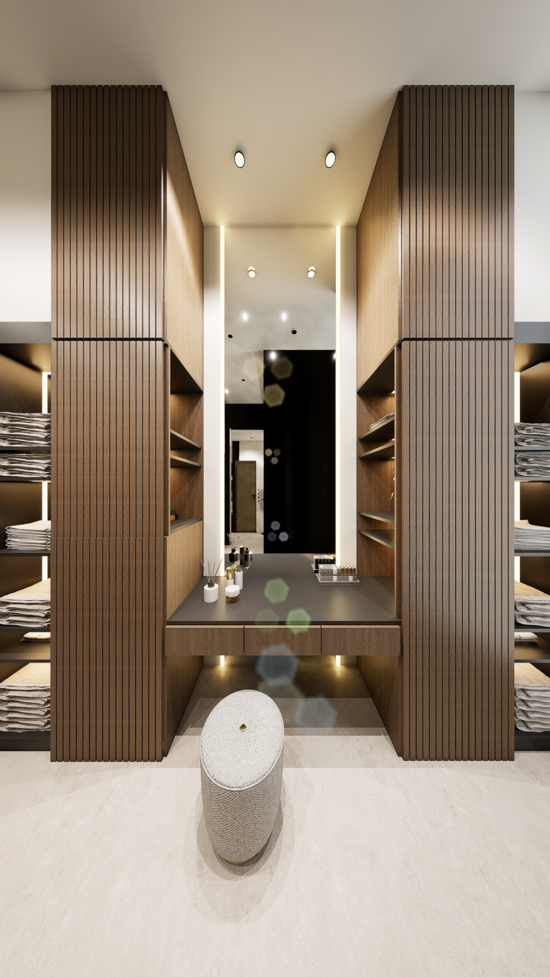 Render + Shop Drawing- Makeup Vanity (She or He)